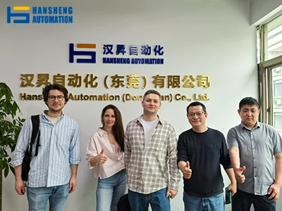 Hansheng Automation קיבל לקוח רוסי חשוב לדון בשיתוף פעולה ולפתח במשותף עידן חדש.